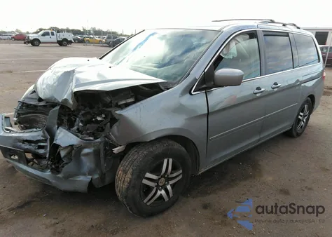 2007 Honda Odyssey Ex z USA, uszkodzony, nr VIN 5FNRL38497B040239